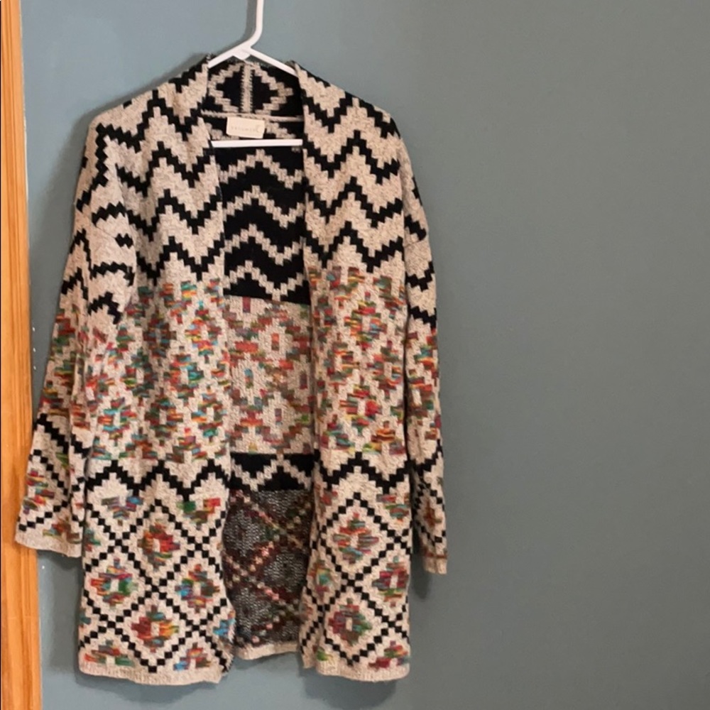 Comfy colorful Aztec sweater